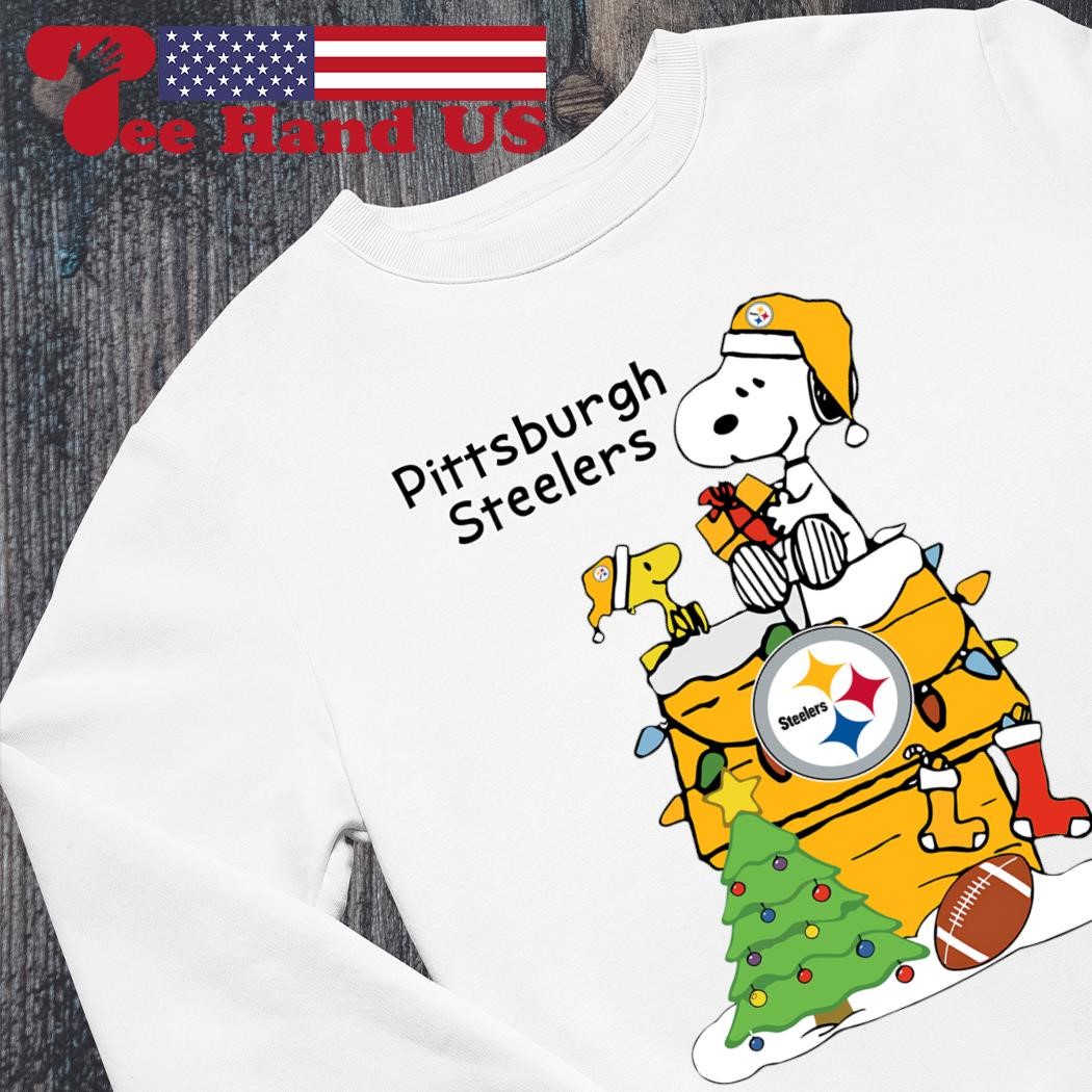 Snoopy Pittsburgh Steelers Christmas shirt, hoodie, sweater, long sleeve  and tank top