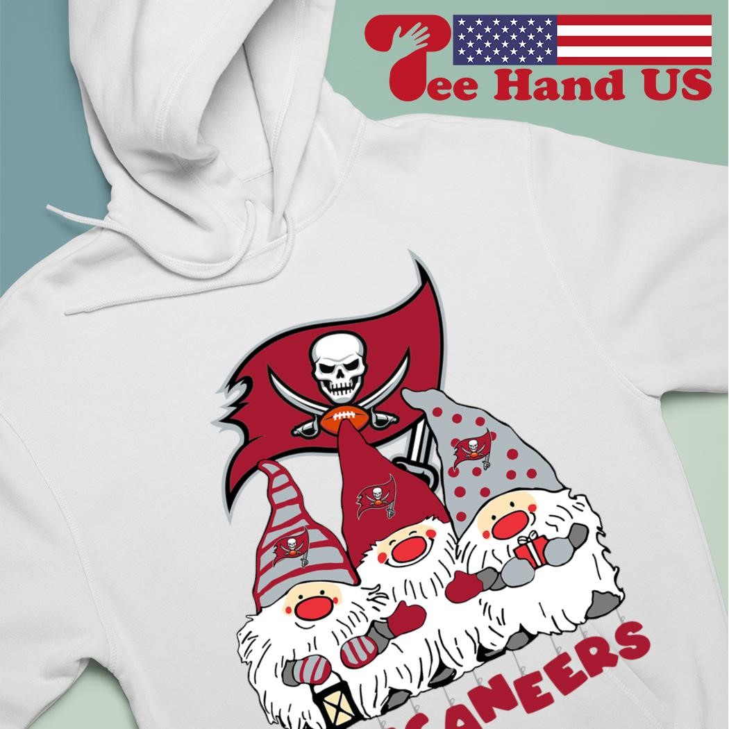 Happy Merry Christmas the Gnomes Tampa Bay Buccaneers logo shirt