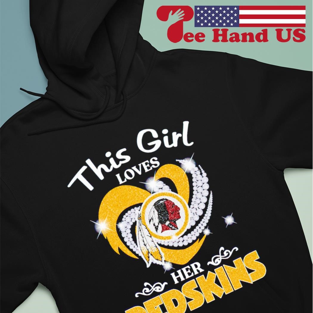 Im A April Girl And A Washington Redskins Fan Which Means Im Pretty Much  Perfect shirt, hoodie, sweater, long sleeve and tank top