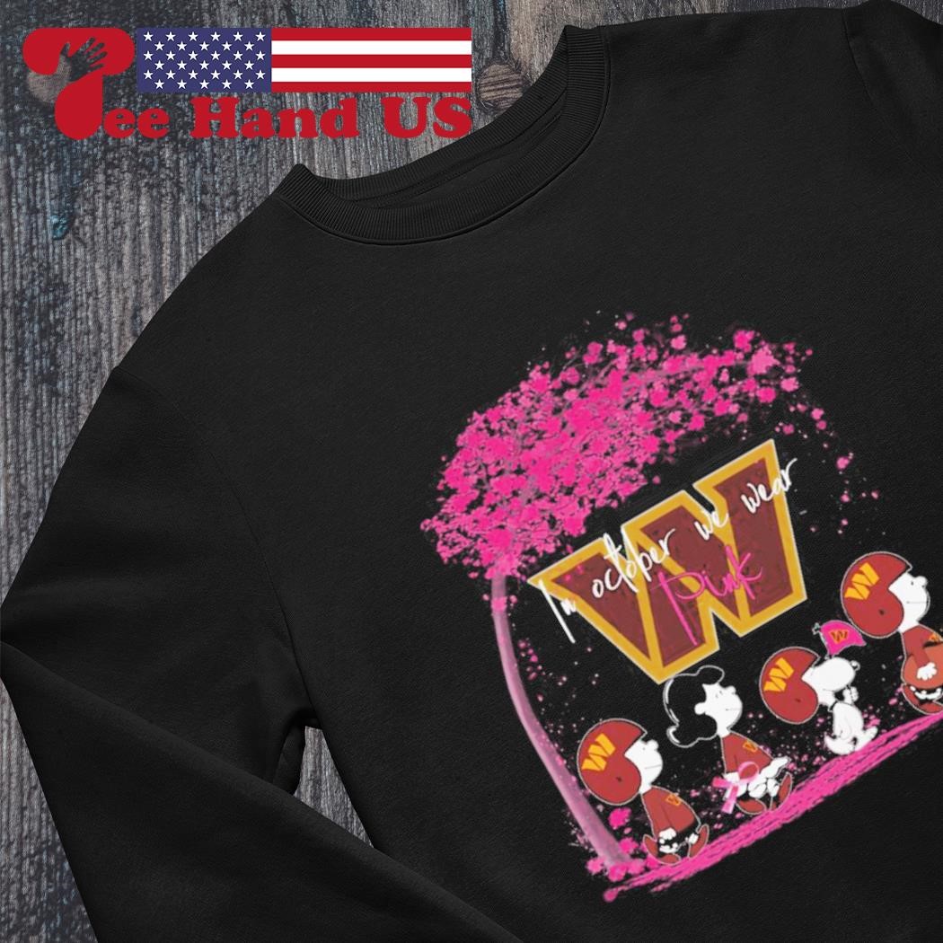 Official Washington Commanders Snoopy Charlie Brown Logo Shirt, hoodie,  sweater, long sleeve and tank top