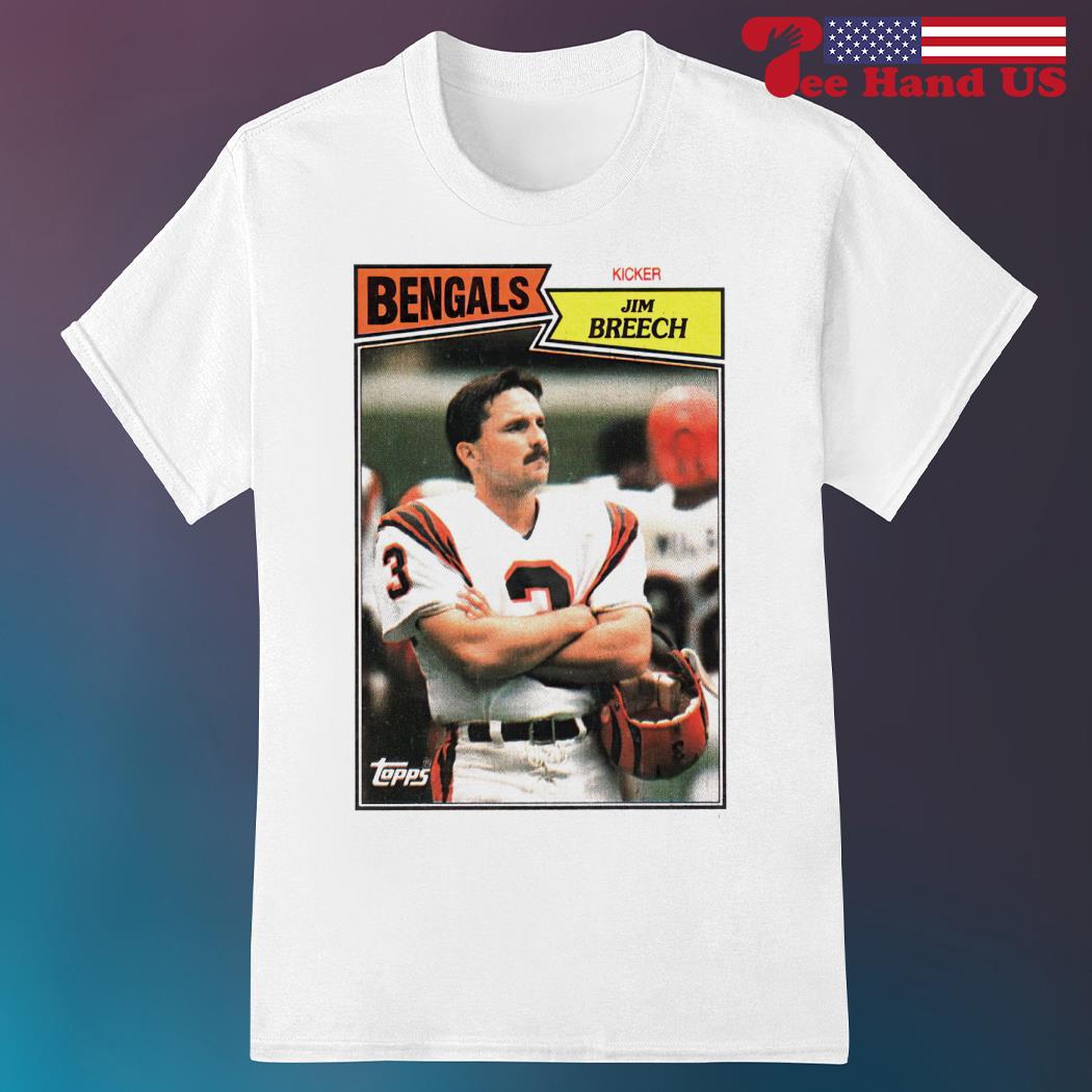 Cincinnati Bengals Jim Breech retro shirt, hoodie, sweater, long sleeve and  tank top