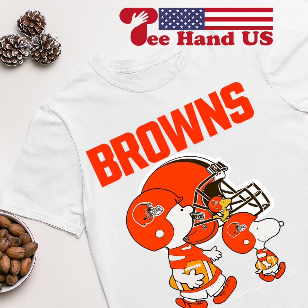 Cleveland Browns Snoopy and Charlie Brown Peanuts shirt, hoodie