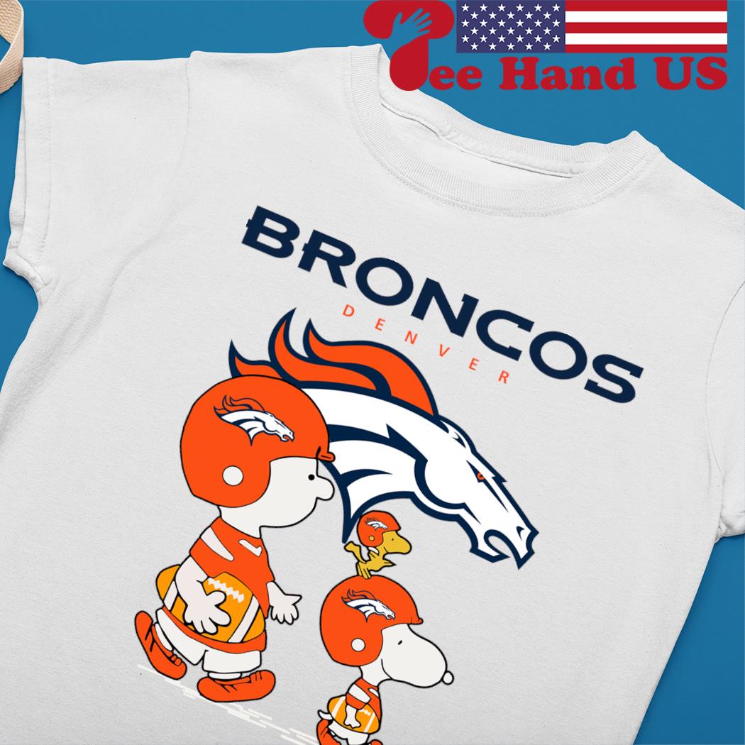 NFL Football Denver Broncos Cool Snoopy Shirt Women's V-Neck T-Shirt