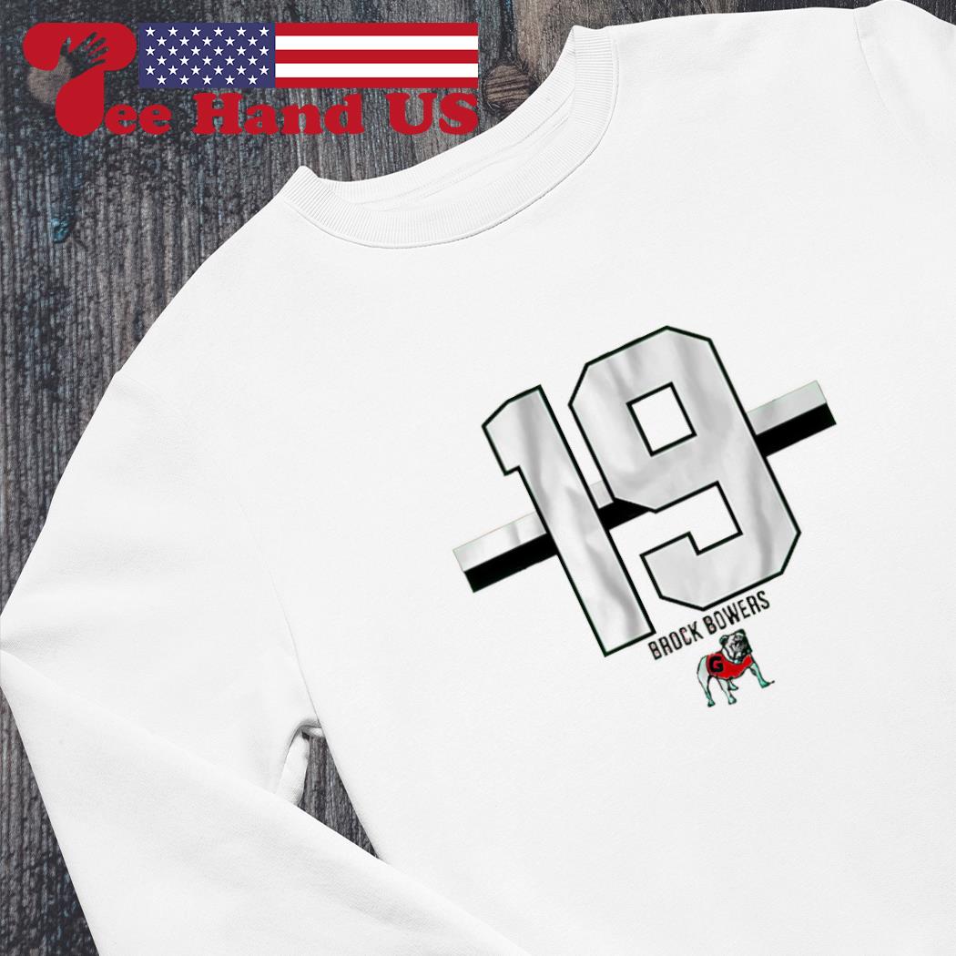 Georgia Football Brock Bowers 19 T Shirt, hoodie, sweater and long sleeve