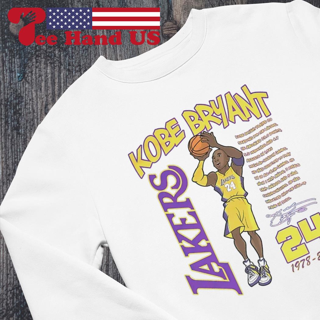 Kobe Bryant Los Angeles Lakers 1978 2020 cartoon shirt, hoodie, sweater,  long sleeve and tank top