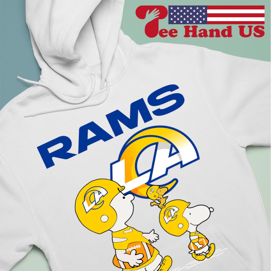 Los Angeles Rams Snoopy and Charlie Brown Peanuts shirt, hoodie, sweater,  long sleeve and tank top