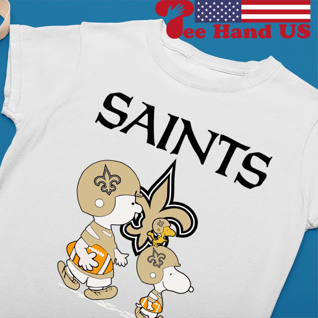 New Orleans Saints Snoopy and Charlie Brown Peanuts shirt, hoodie, sweater,  long sleeve and tank top