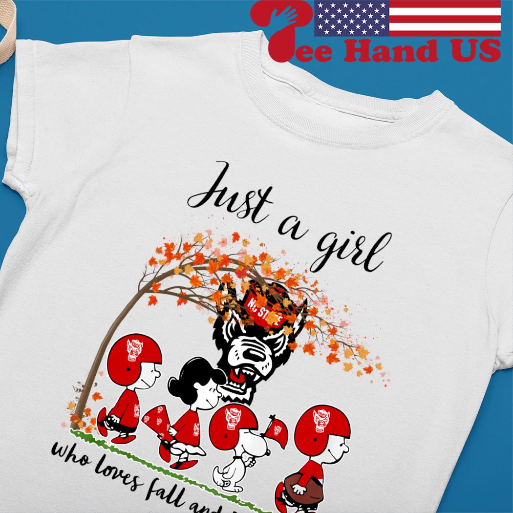 Official just A Girl Who Love Fall And Dallas Cowboys Peanuts Snoopy Tshirt,  hoodie, sweater, long sleeve and tank top