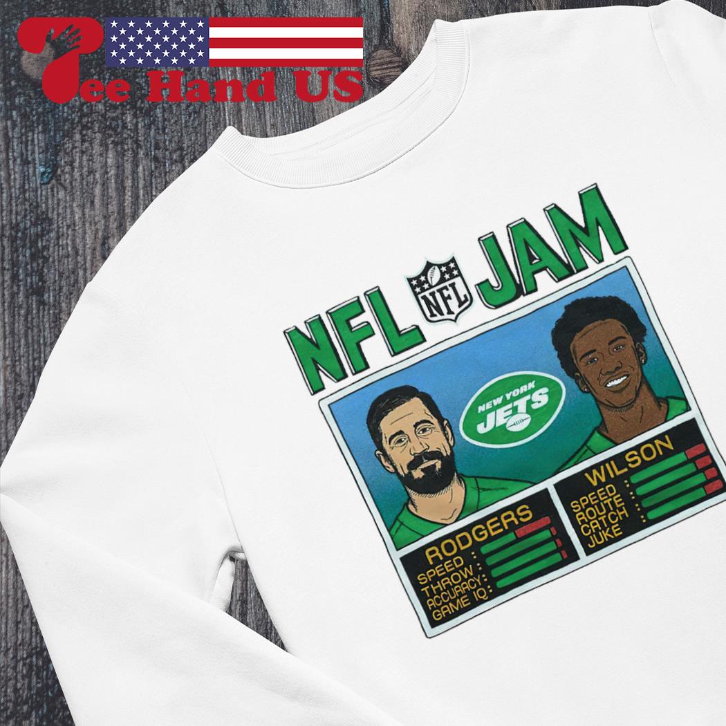 Rodgers and Wilson NFL Jam New York Jets shirt, hoodie, sweater, long  sleeve and tank top