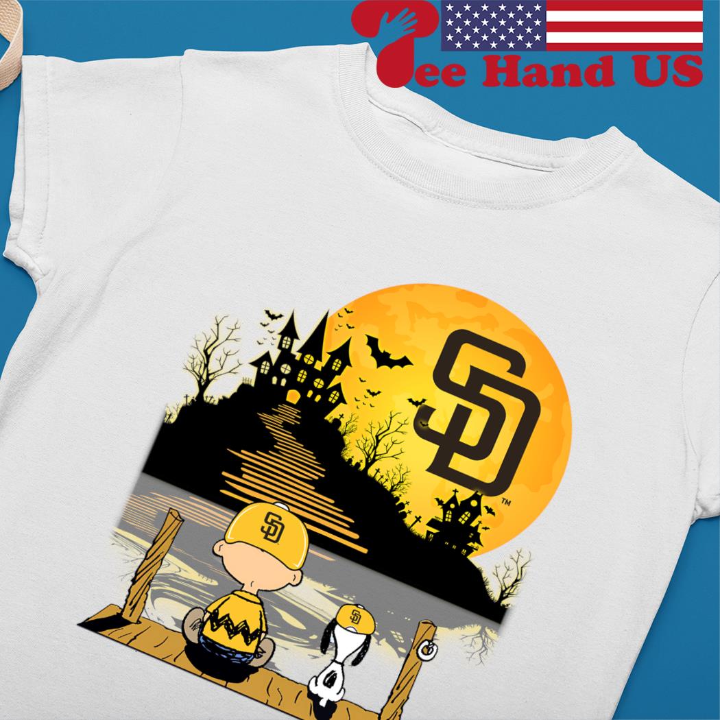 The Peanut Character Snoopy And Friends San Diego Padres Shirt