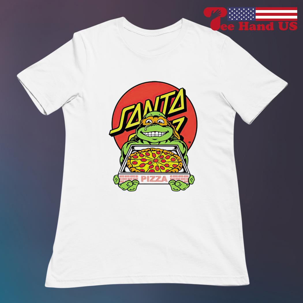 Santa Cruz x Ninja Turtles Pizza shirt, hoodie, sweater, long