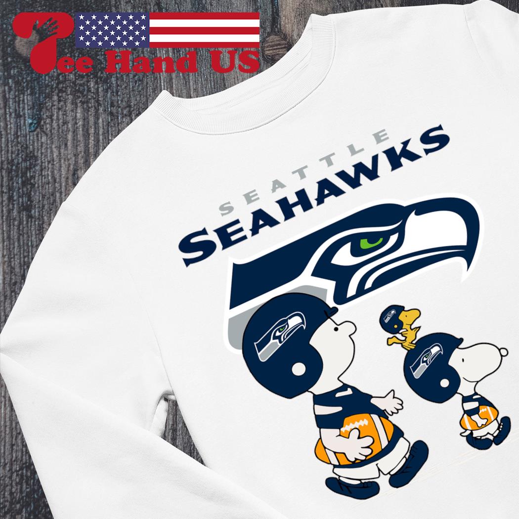 Seattle Seahawks Snoopy and Charlie Brown Peanuts shirt, hoodie, sweater,  long sleeve and tank top