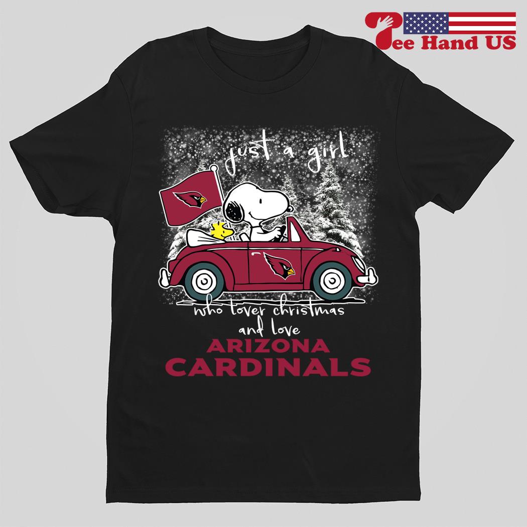 Christmas Snoopy Arizona Cardinals Shirt, hoodie, sweater and long sleeve