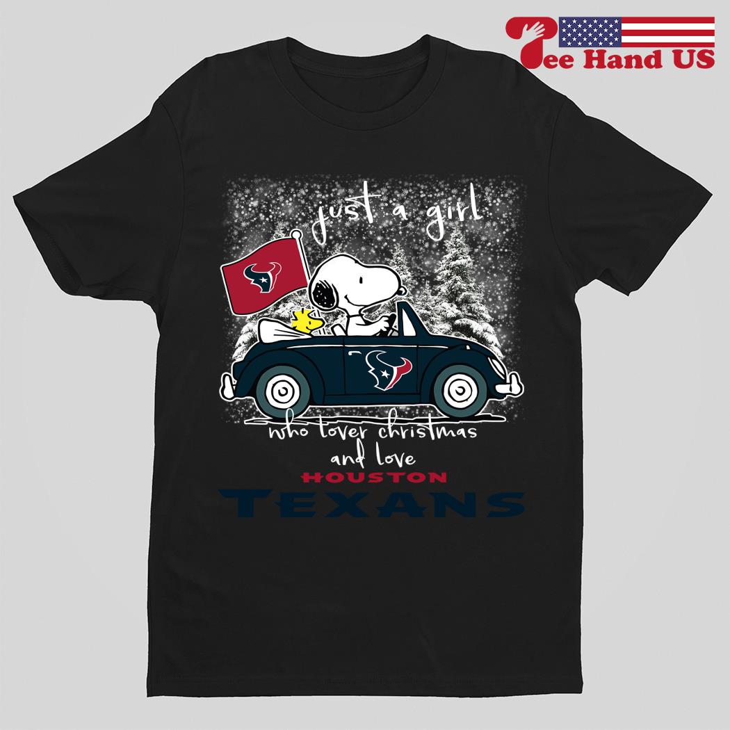 Christmas Snoopy Houston Texans Shirt