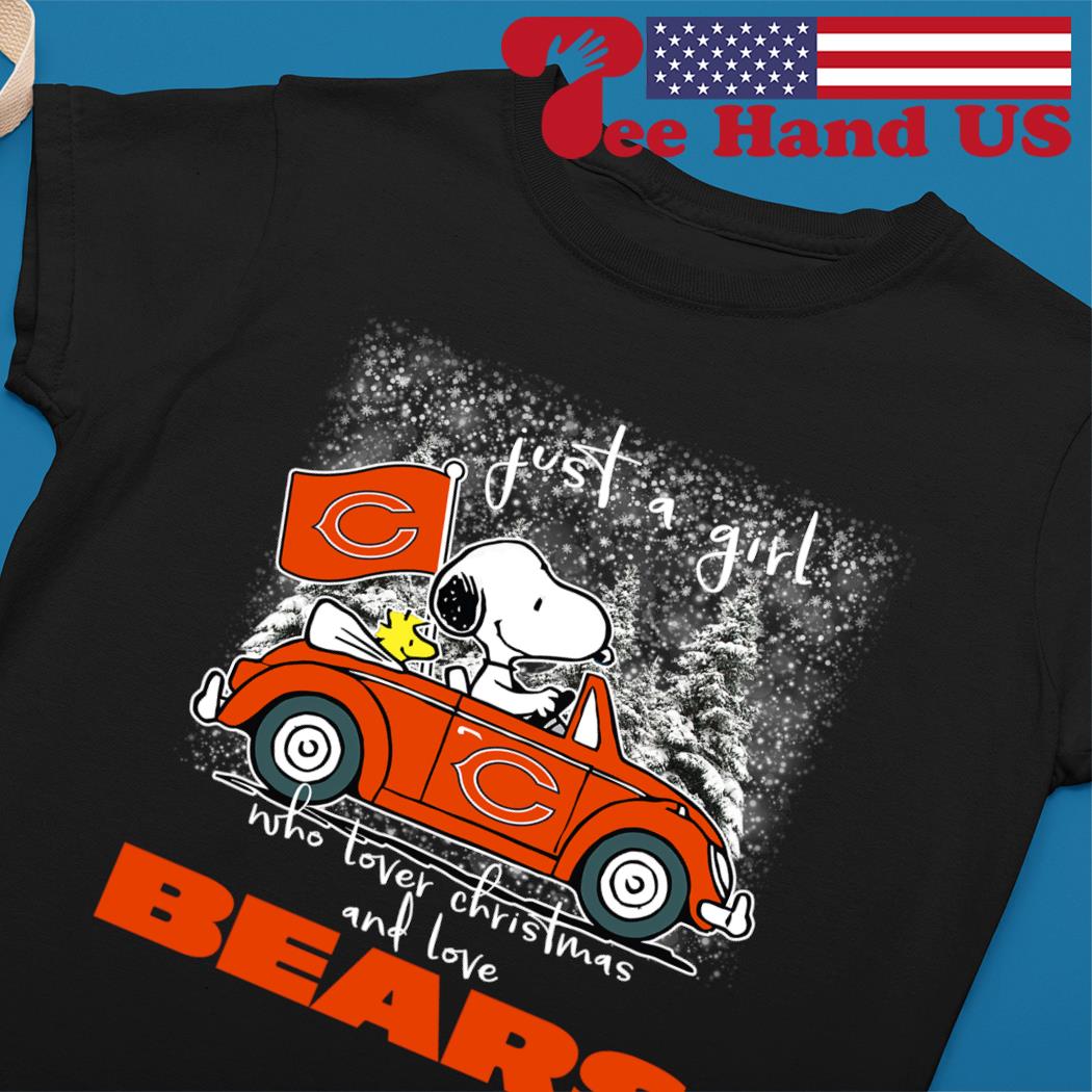 Christmas Snoopy Chicago Bears Shirt, hoodie, sweater and long sleeve