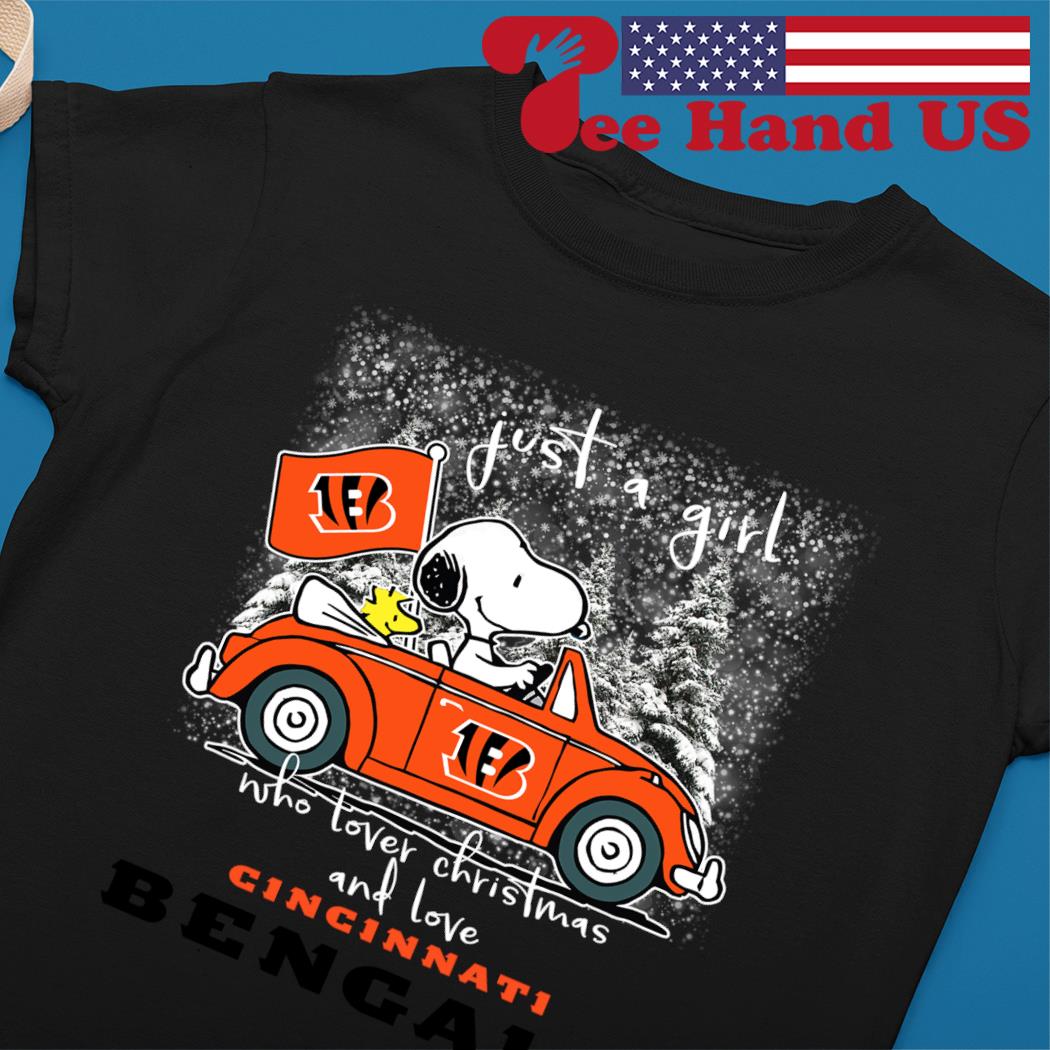 Christmas Snoopy Cincinnati Bengals Shirt