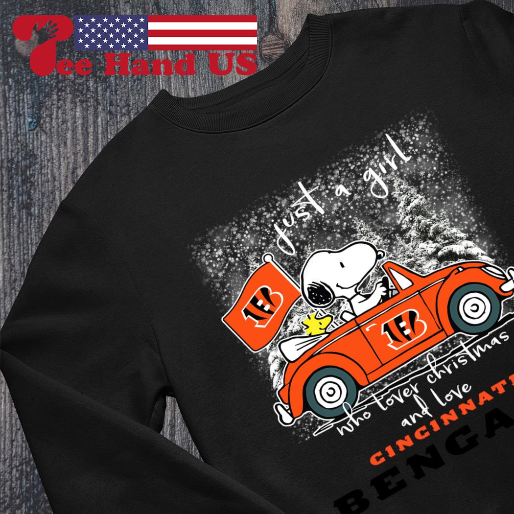 Snoopy the Peanuts cincinnati bengals Christmas sweater, hoodie, longsleeve  tee, sweater