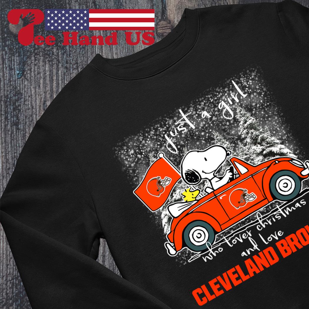 Original Christmas snoopy cleveland browns sweater, hoodie, sweater, long  sleeve and tank top