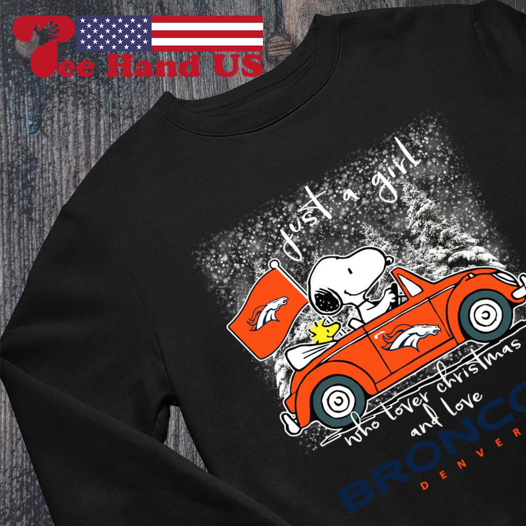 Snoopy and Woodstock Merry Christmas To All And To Denver Broncos T-shirt,  hoodie, sweater, long sleeve and tank top