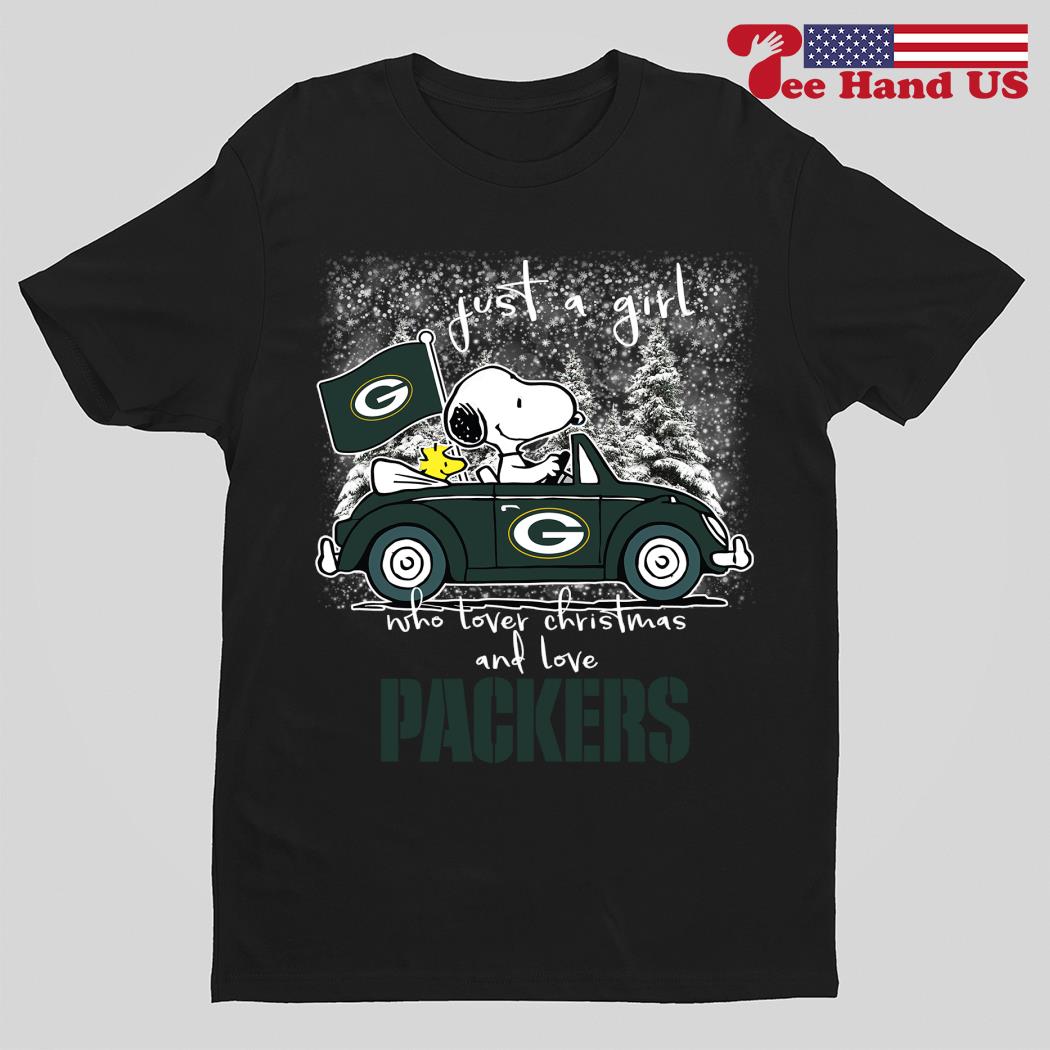 Green Bay Packers Christmas Snoopy shirt, hoodie, sweater, long sleeve and  tank top