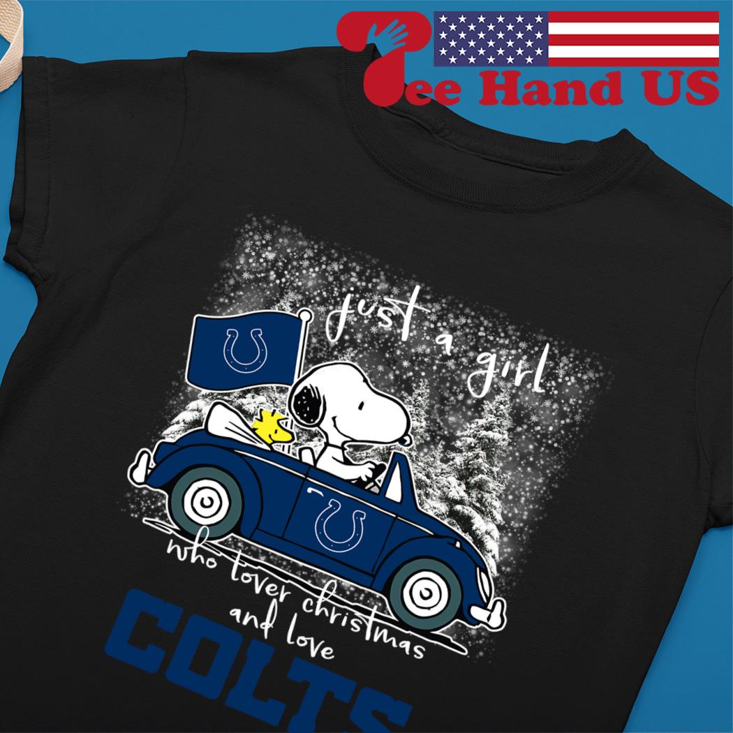 Snoopy and Woodstock Merry Christmas To All And To Indianapolis Colts  T-shirt, hoodie, sweater, long sleeve and tank top