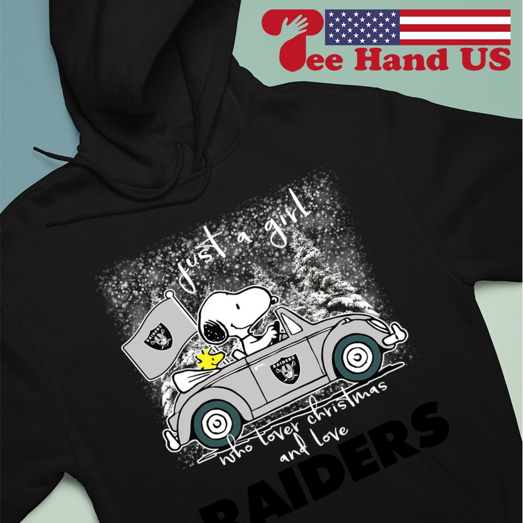 Official just A Girl Who Love Fall And Las Vegas Raiders Peanuts Snoopy  Tshirt, hoodie, sweater, long sleeve and tank top