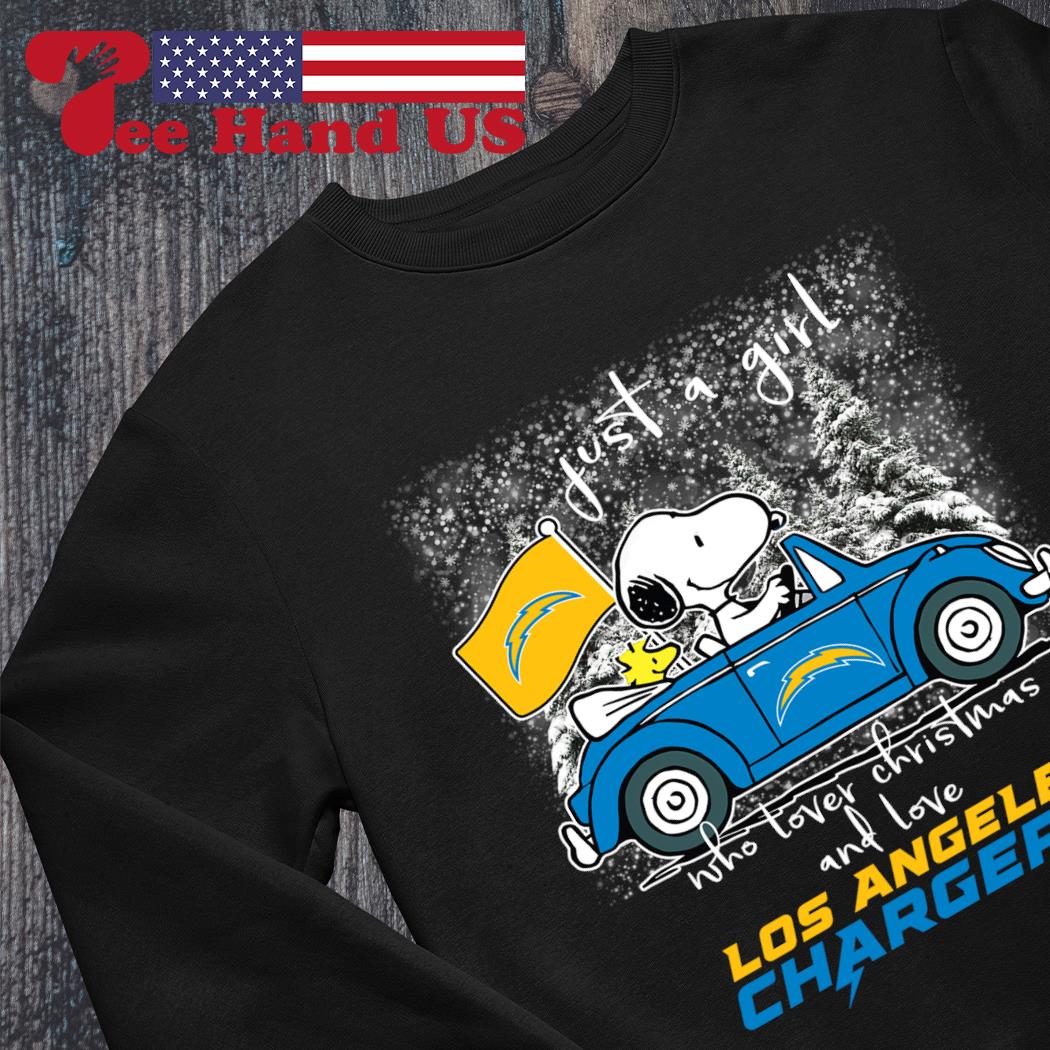 Snoopy The Peanuts Los Angeles Chargers Christmas 2022 Sweater