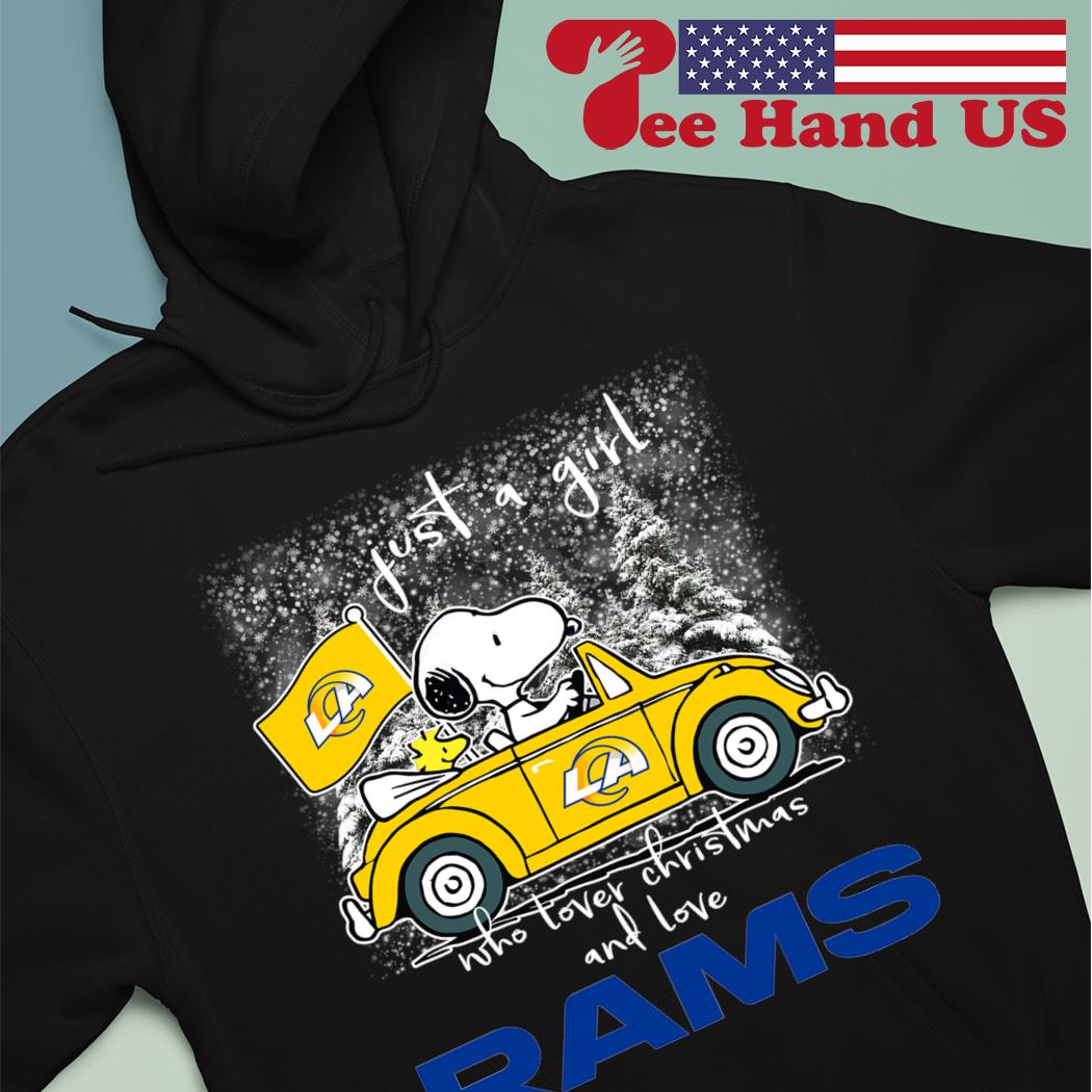 Los Angeles Rams Christmas Snoopy and Woodstock 2023 T-shirt, hoodie,  sweater, long sleeve and tank top