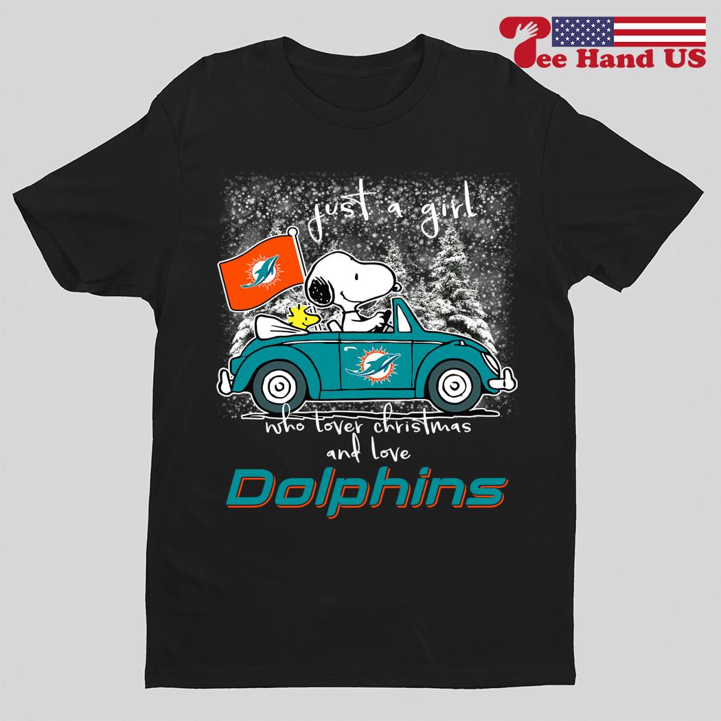 Christmas Snoopy Miami Dolphins Shirt, hoodie, sweater, long sleeve and  tank top