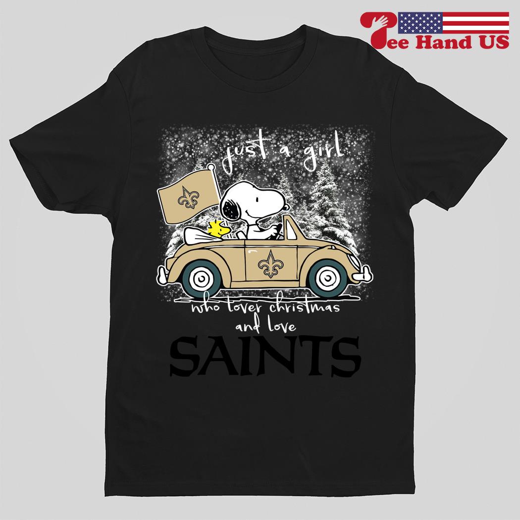 Christmas Snoopy New Orleans Saints Shirt