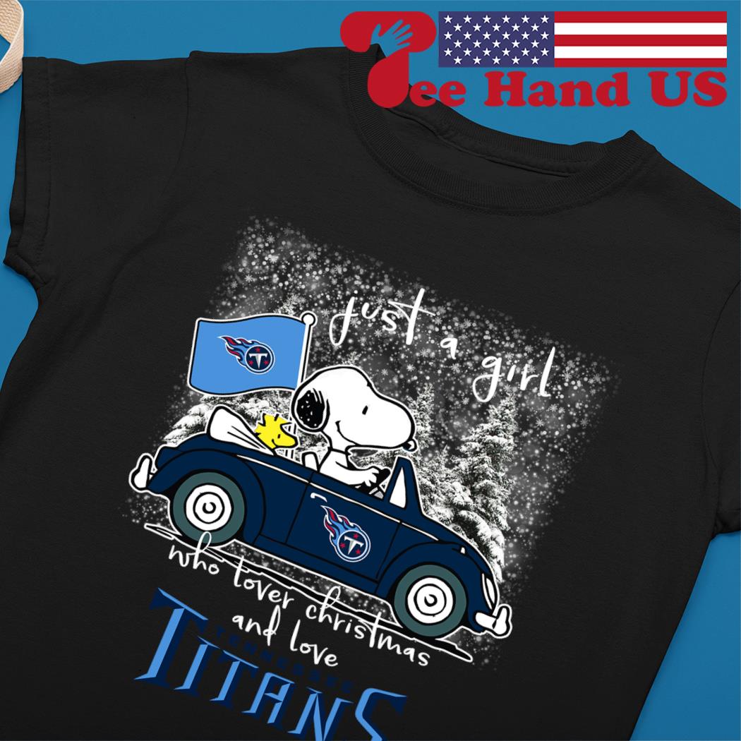 Christmas Snoopy Tennessee Titans Shirt