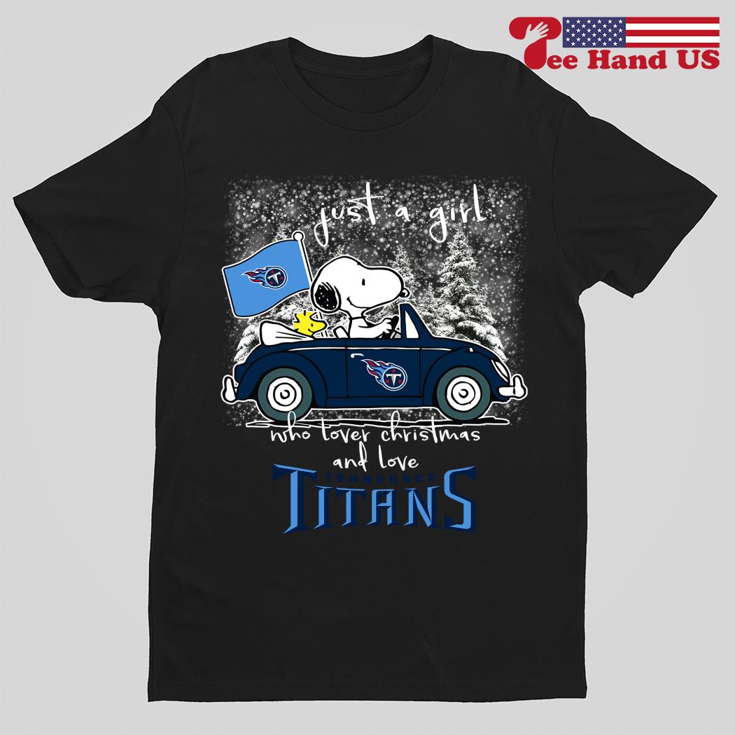 Tennessee Titans Snoopy Christmas shirt, hoodie, sweater, long