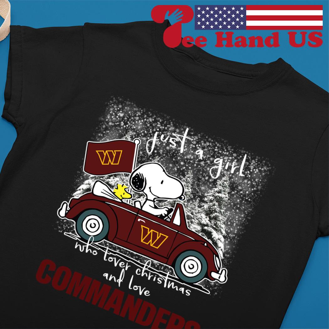 Washington Commanders Snoopy Charlie Brown Tee Shirt Hoodie Tank-Top Quotes