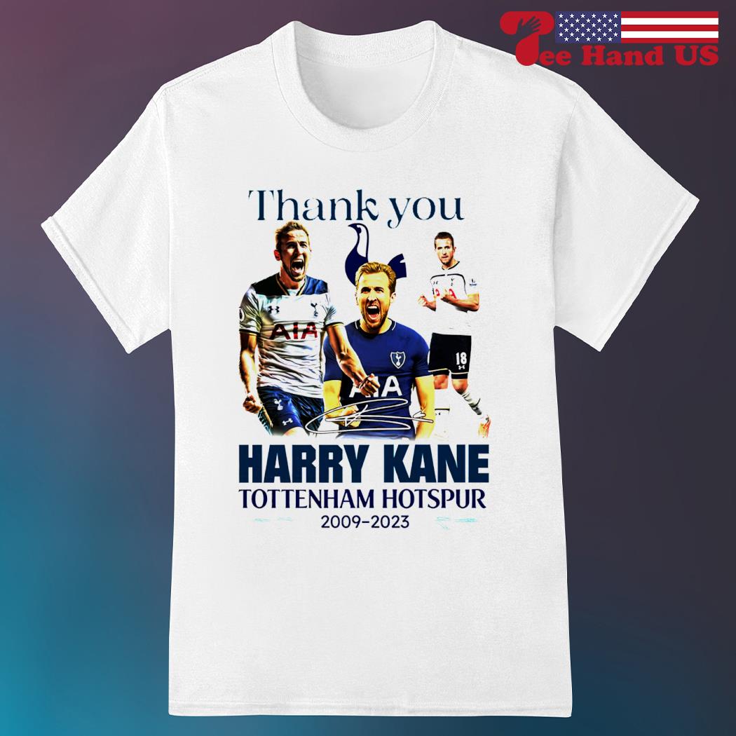 Thank you Harry Kane Tottenham Hotspur 2009-2023 signature shirt, hoodie,  sweater, long sleeve and tank top