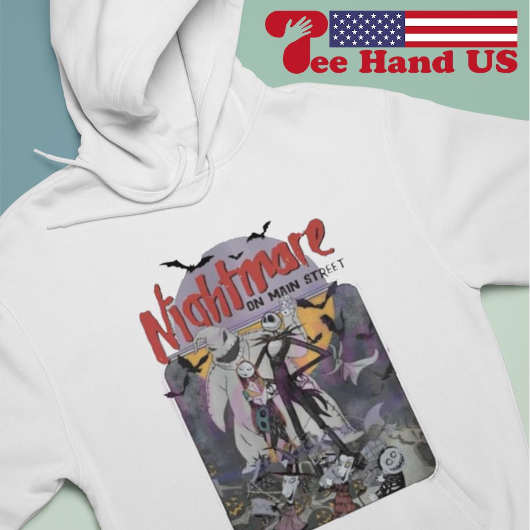 The Nightmare Before Christmas Nightmare On Main Street s hoodie