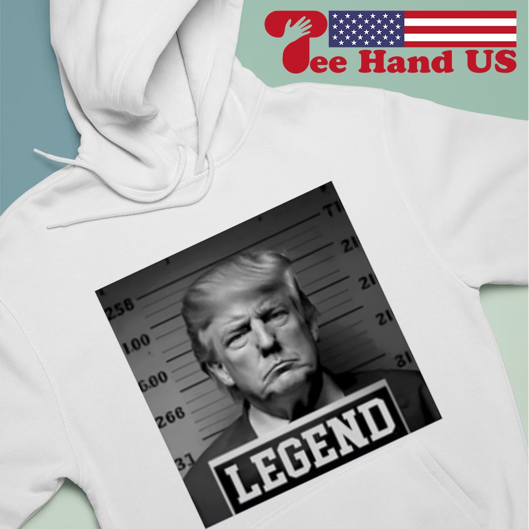 Trump mugshot legend s hoodie