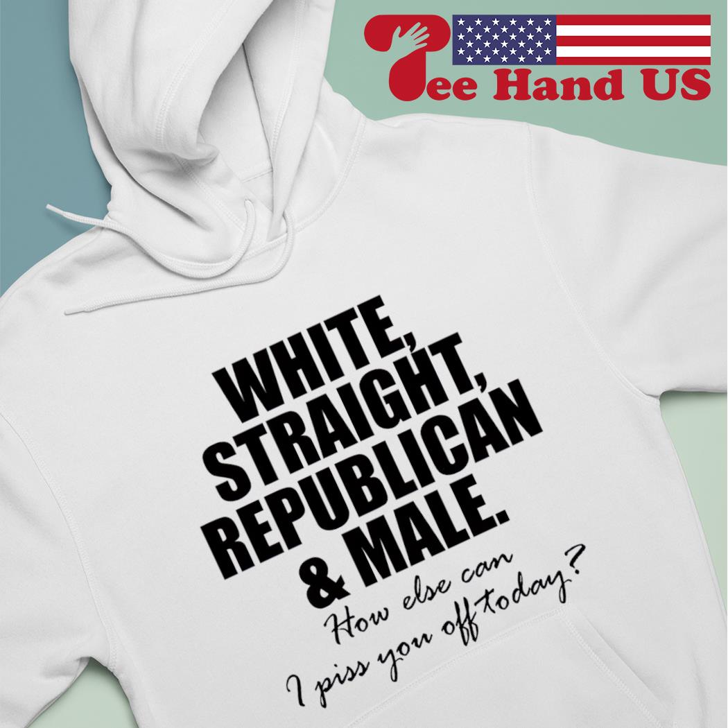 White Straight Republican and Male T-Shirt