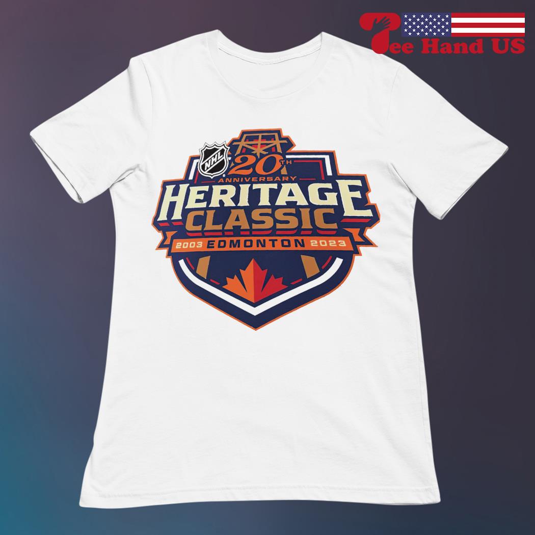 2023 NHL Heritage Classic 20th anniversary Edmonton 2003 2023 logo