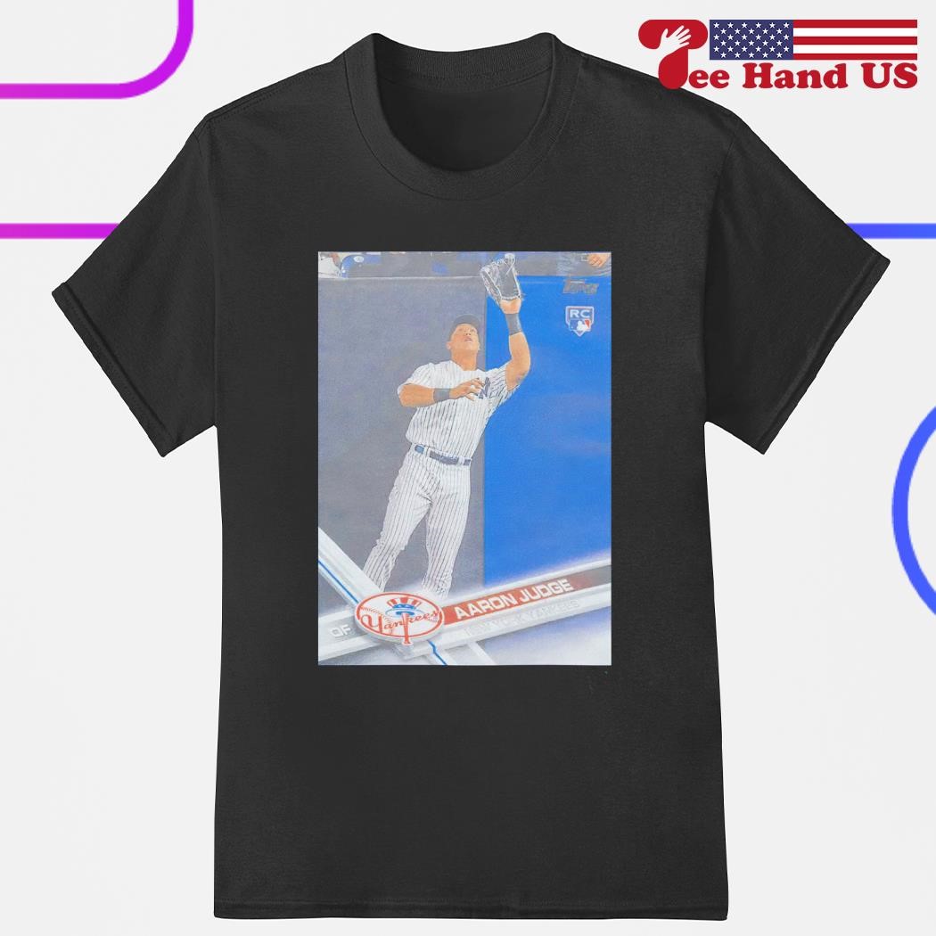 Official 2017 Topps Baseball Aaron Judge New York Yankees T-Shirt