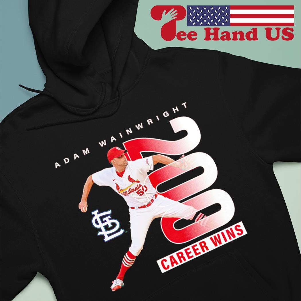 Adam Wainwright St Louis Cardinals Fanatics Branded 200th Career Win T Shirt