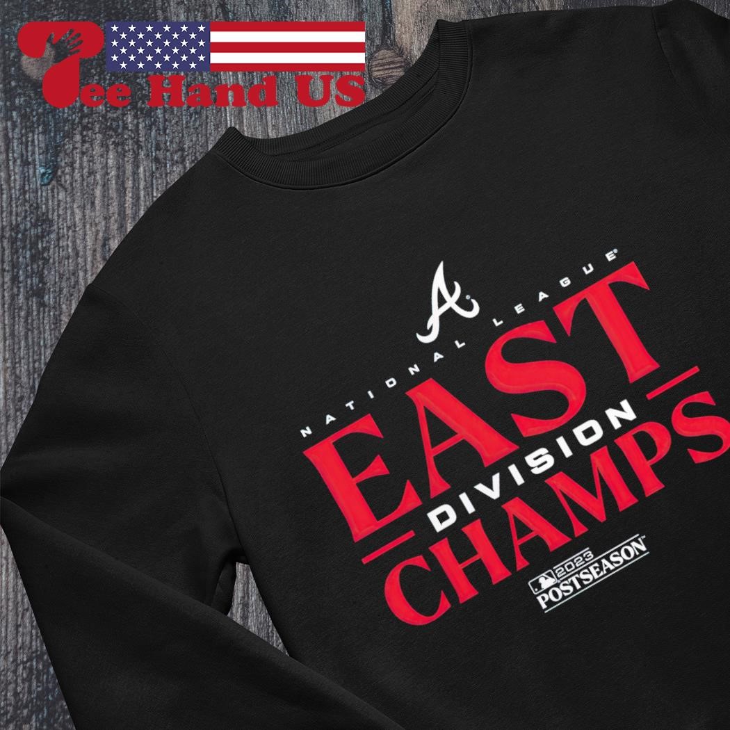 Atlanta Braves Strideout NL East Champions 2023 Shirt, hoodie, longsleeve,  sweatshirt, v-neck tee
