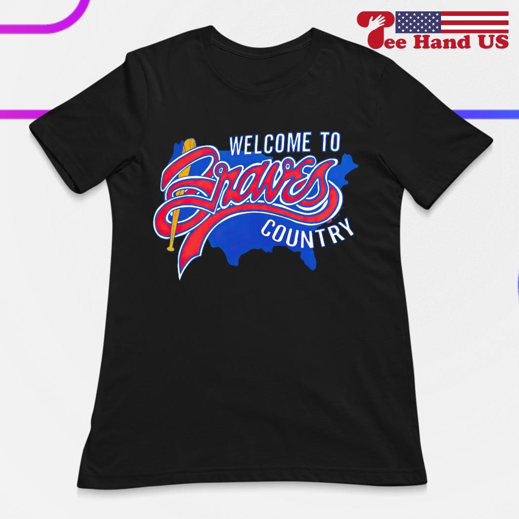 Atlanta Braves welcome to Braves country shirt - Limotees