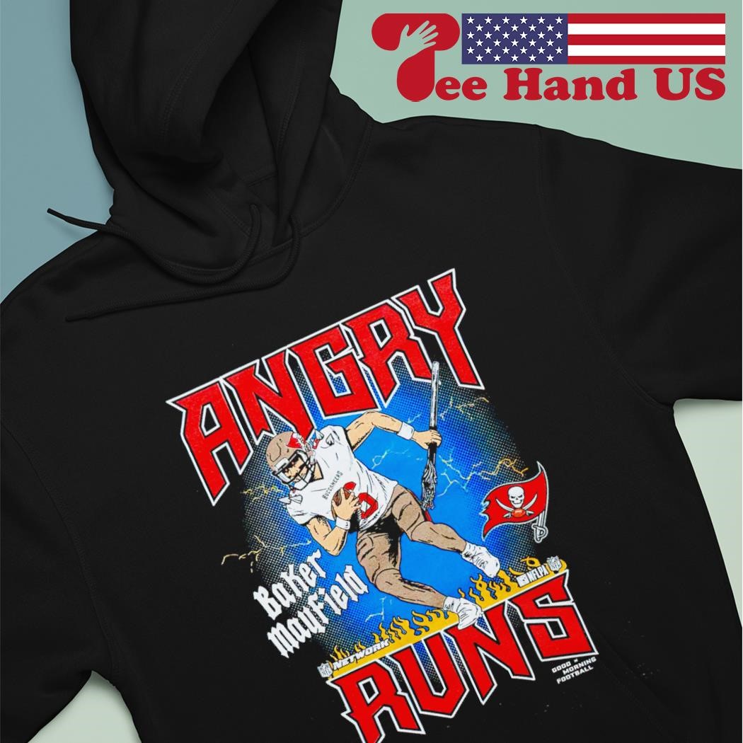 Angry Runs Tampa Bay Buccaneers Baker Mayfield Shirt, hoodie, sweater, long  sleeve and tank top