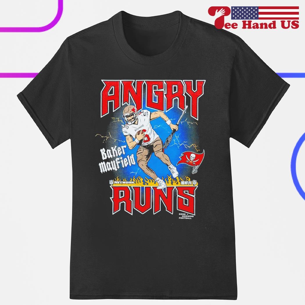 Angry Runs Tampa Bay Buccaneers Baker Mayfield Shirt, hoodie, sweater, long  sleeve and tank top