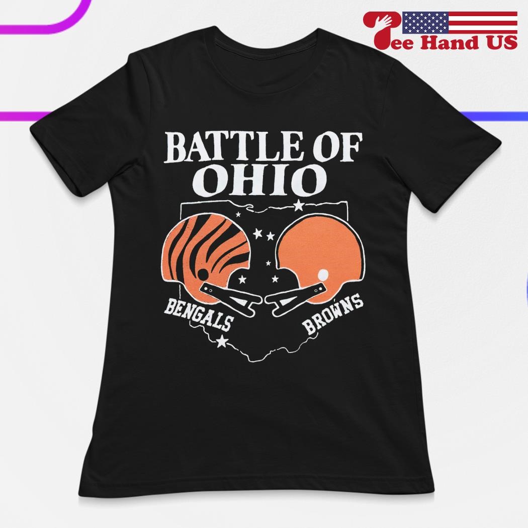 Battle Of Ohio Cincinnati Bengals and Cleveland Browns shirt, hoodie,  sweater, long sleeve and tank top