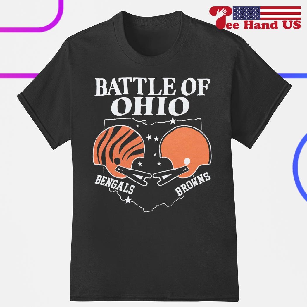 Battle Of Ohio Cincinnati Bengals And Cleveland Browns Shirt - High-Quality  Printed Brand