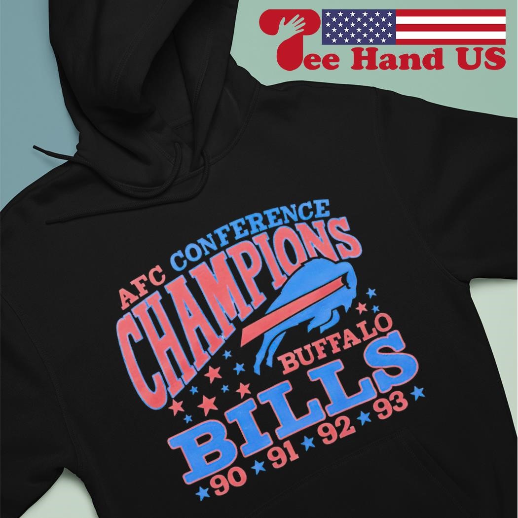 Afc Conference Champions Buffalo Bills 90 91 92 93 Shirt - Hersmiles