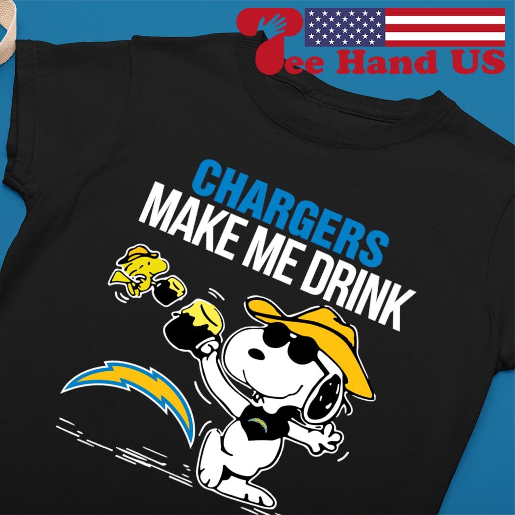 Chicago Bears Snoopy make me drink cartoon T-shirt, hoodie, sweater, long  sleeve and tank top