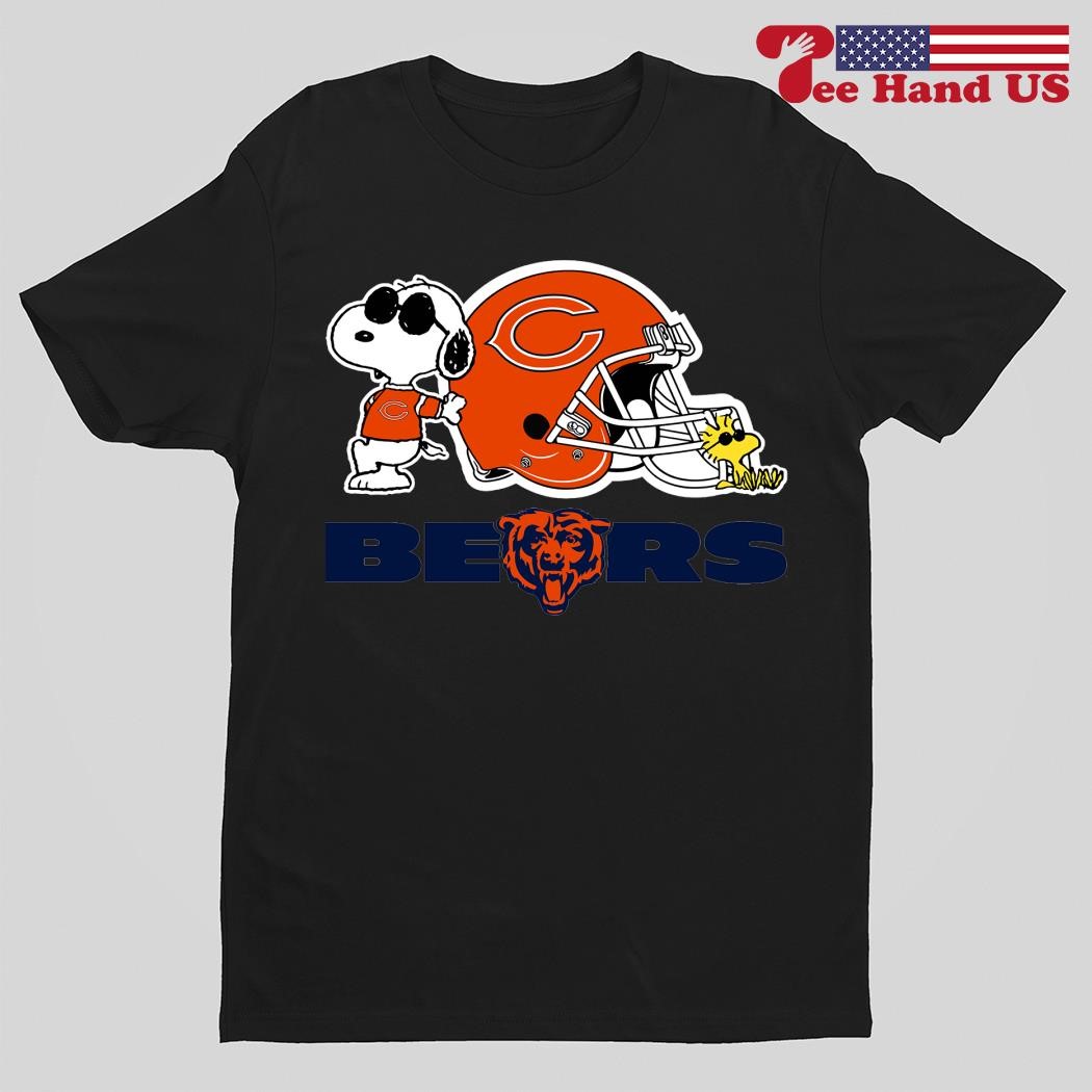 Chicago Bears Makes Me Drink Snoopy And Woodstock T-Shirt - T-shirts Low  Price