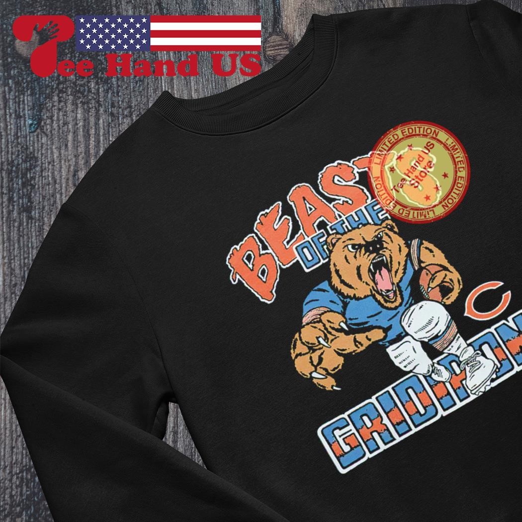 Chicago Bears mascot beasts of the gridiron shirt, hoodie, sweater, long  sleeve and tank top